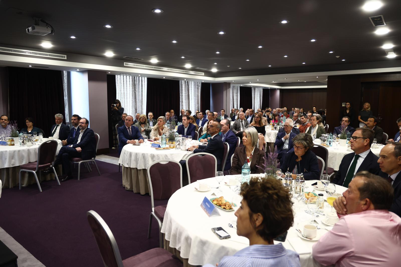 Asistentes al Foro Económico de El Norte de Castilla