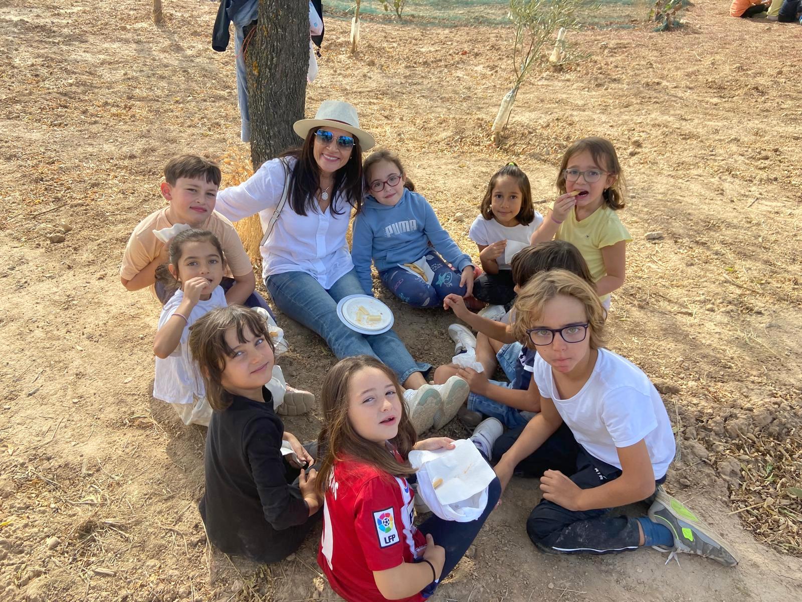 Alumnos de Baltanás celebran la Fiesta de la Vendimia