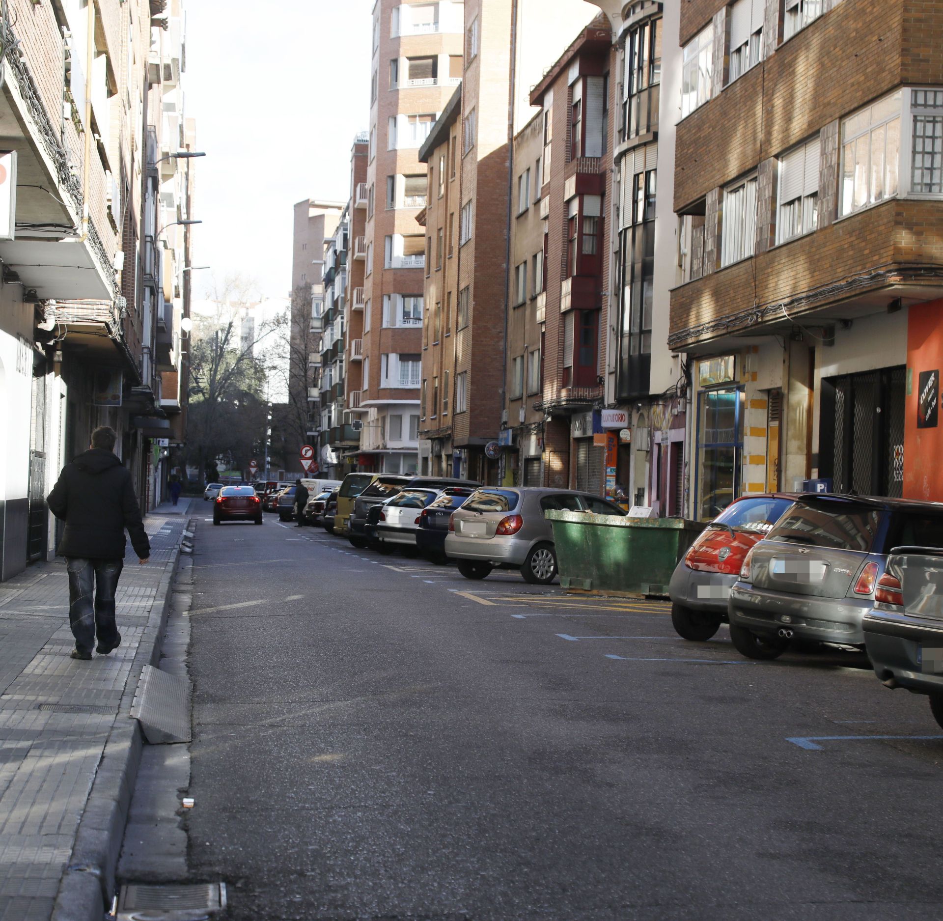 Calle Rizarzuela de Palencia.