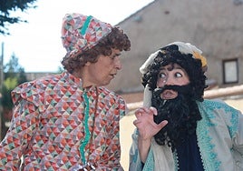 Un momento de las visitas teatralizadas