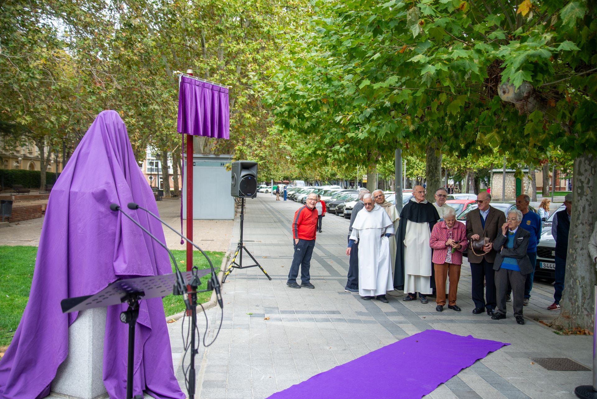 Así ha sido el homenaje al padre Gago en Palencia