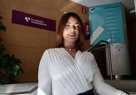 Ainhoa Archiles, paciente de salud mental del Centro de Rehabilitación Psicosocial (CRPS) de la Fundación Hospitalarias Valladolid
