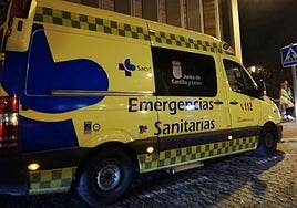 Ambulancia de Sacyl.