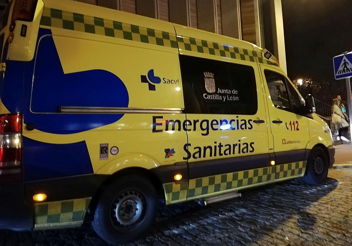 Ambulancia de Sacyl.