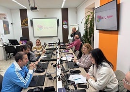 Un taller de Cyl Digital celebrado en Medina del Campo.