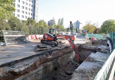 El desmontaje de la gasolinera de Vallsur culmina con la retirada de los tres tanques
