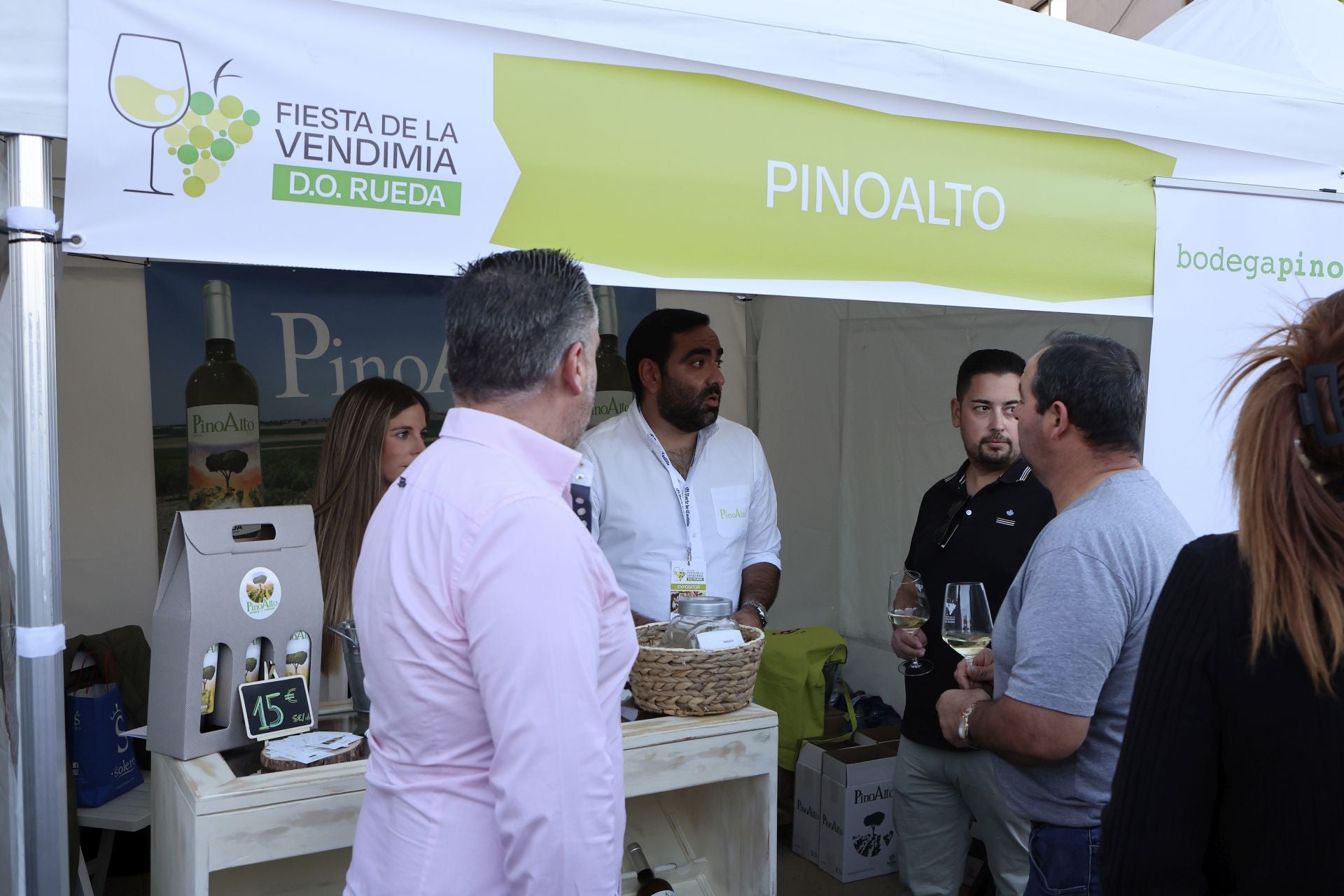 Las imágenes del toro de la vendimia en Rueda