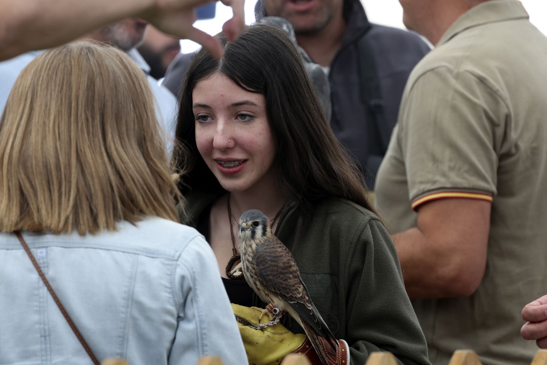 Las imágenes del I Encuentro Internacional de Cetrería en Nava del Rey