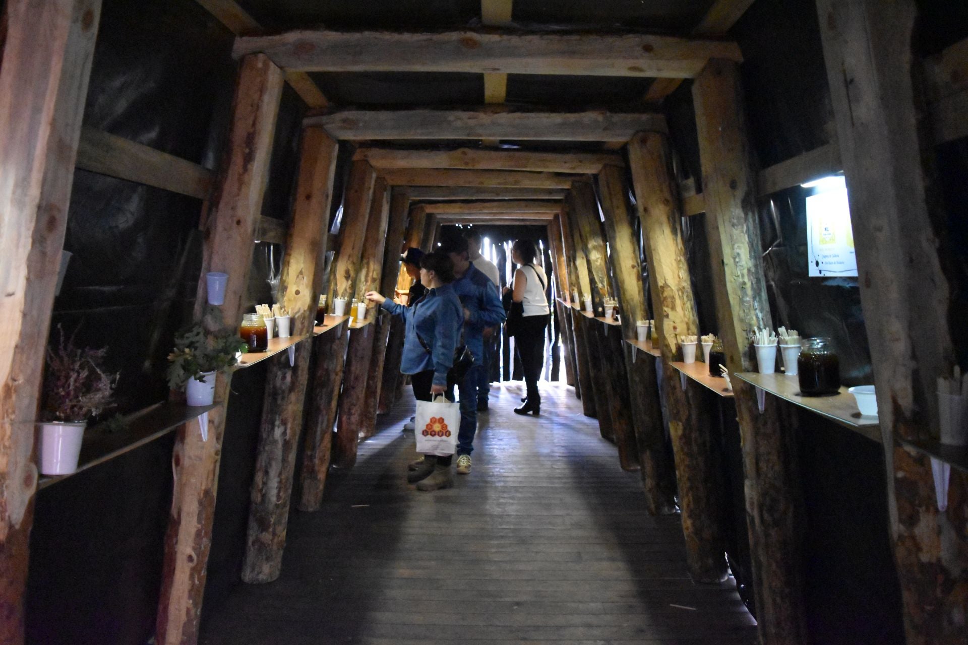 Animada Feria de la Miel de Castrejón de la Peña