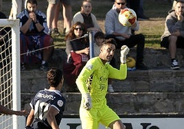 Carmona, durante el partido de este sábado.