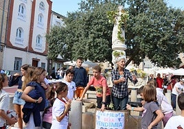 Castrillo de Don Juan revive la vendimia tradicional