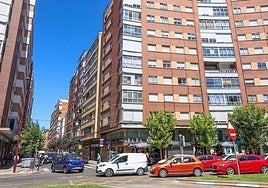Imagen de archivo de la plaza Circular de Valladolid.