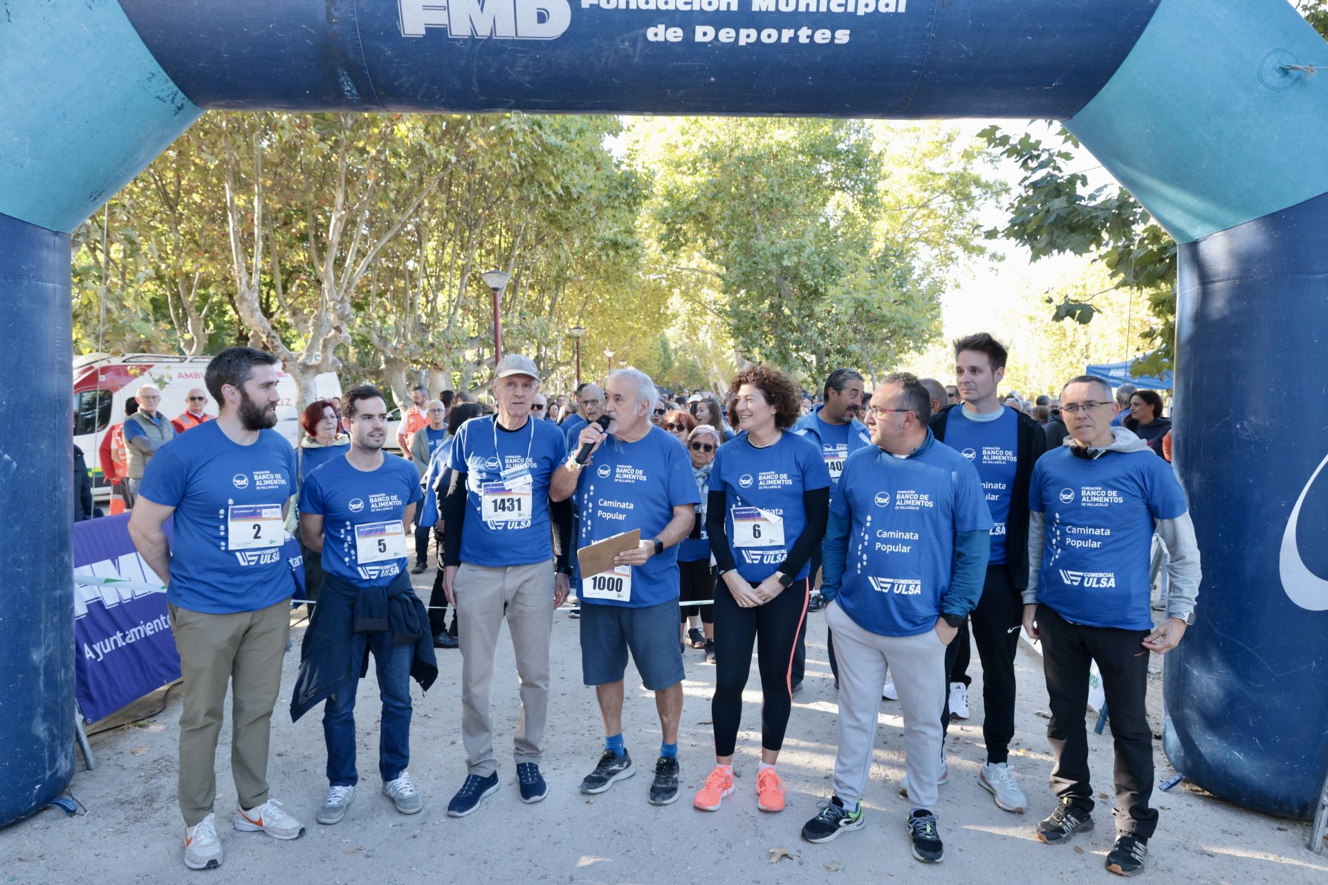 Caminata popular a beneficio del Banco de Alimentos de Valladolid