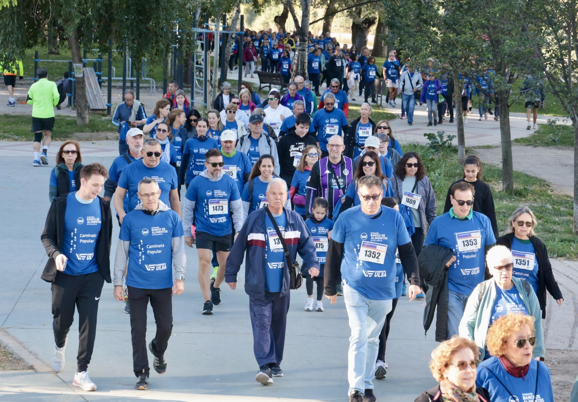 Caminata popular a beneficio del Banco de Alimentos de Valladolid