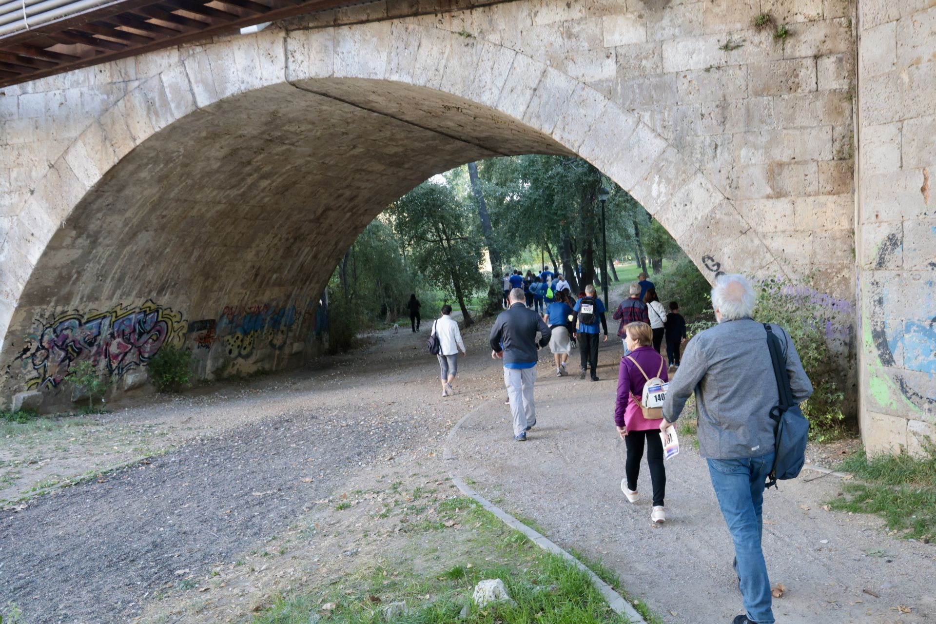 Caminata popular a beneficio del Banco de Alimentos de Valladolid