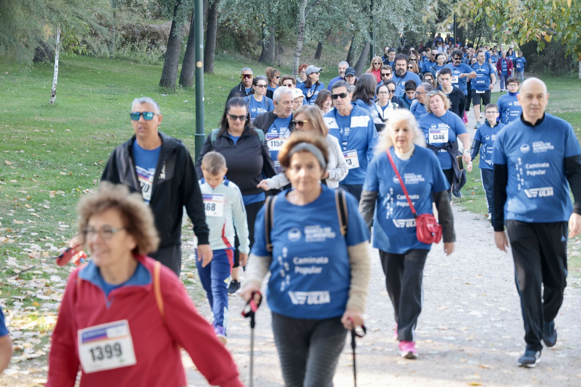 Caminata popular a beneficio del Banco de Alimentos de Valladolid