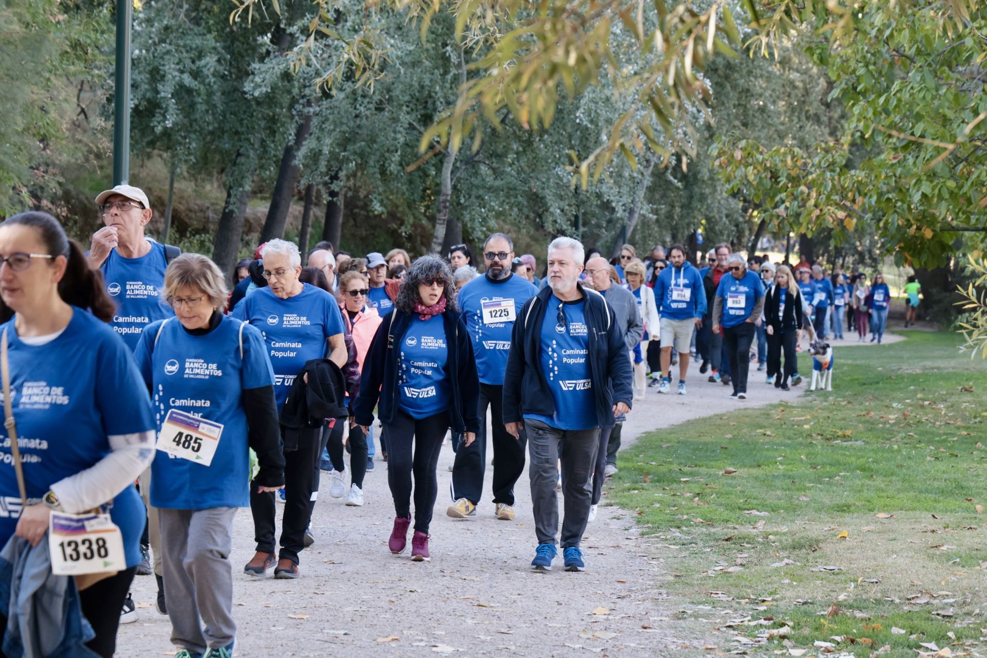 Caminata popular a beneficio del Banco de Alimentos de Valladolid