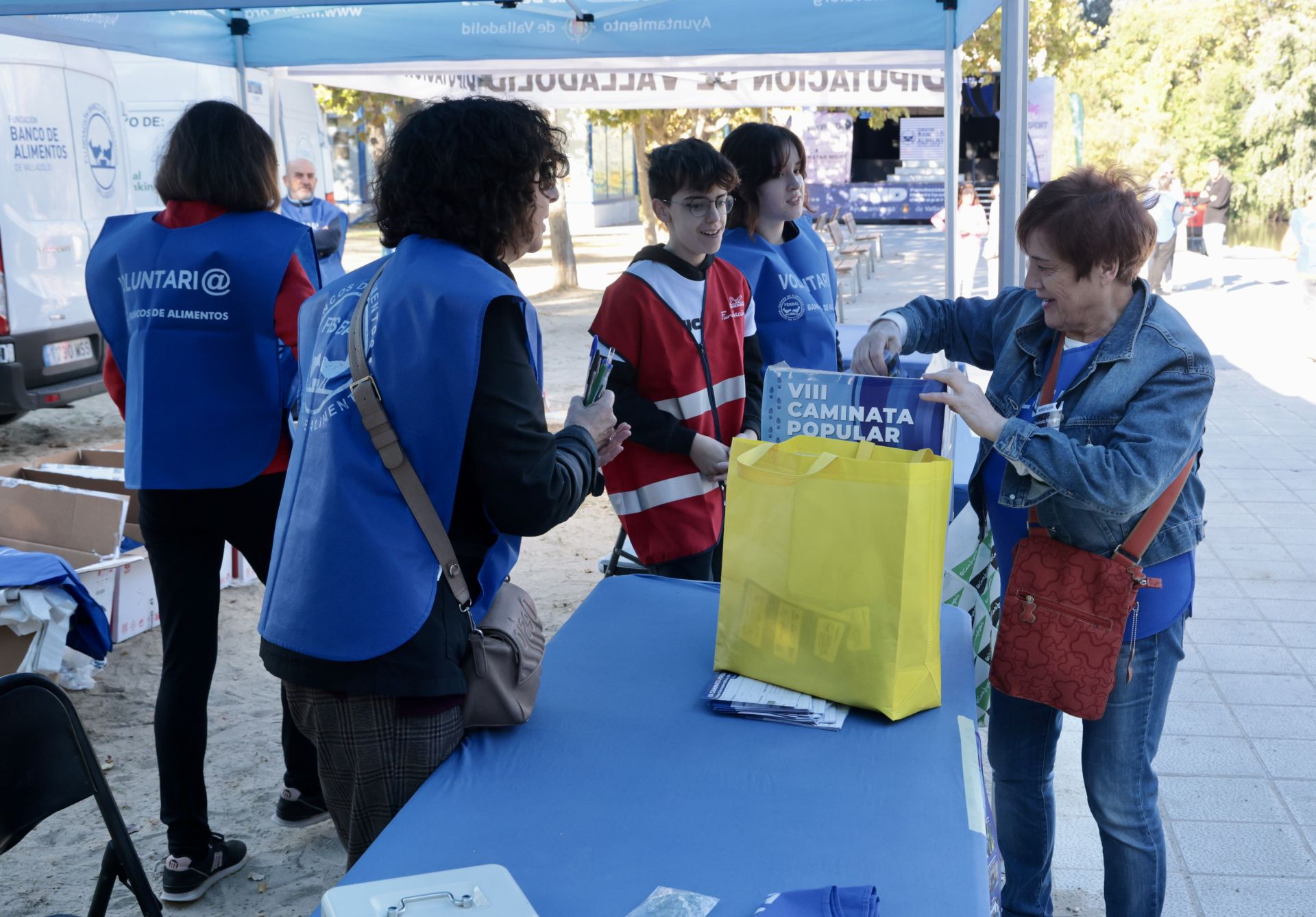 Caminata popular a beneficio del Banco de Alimentos de Valladolid