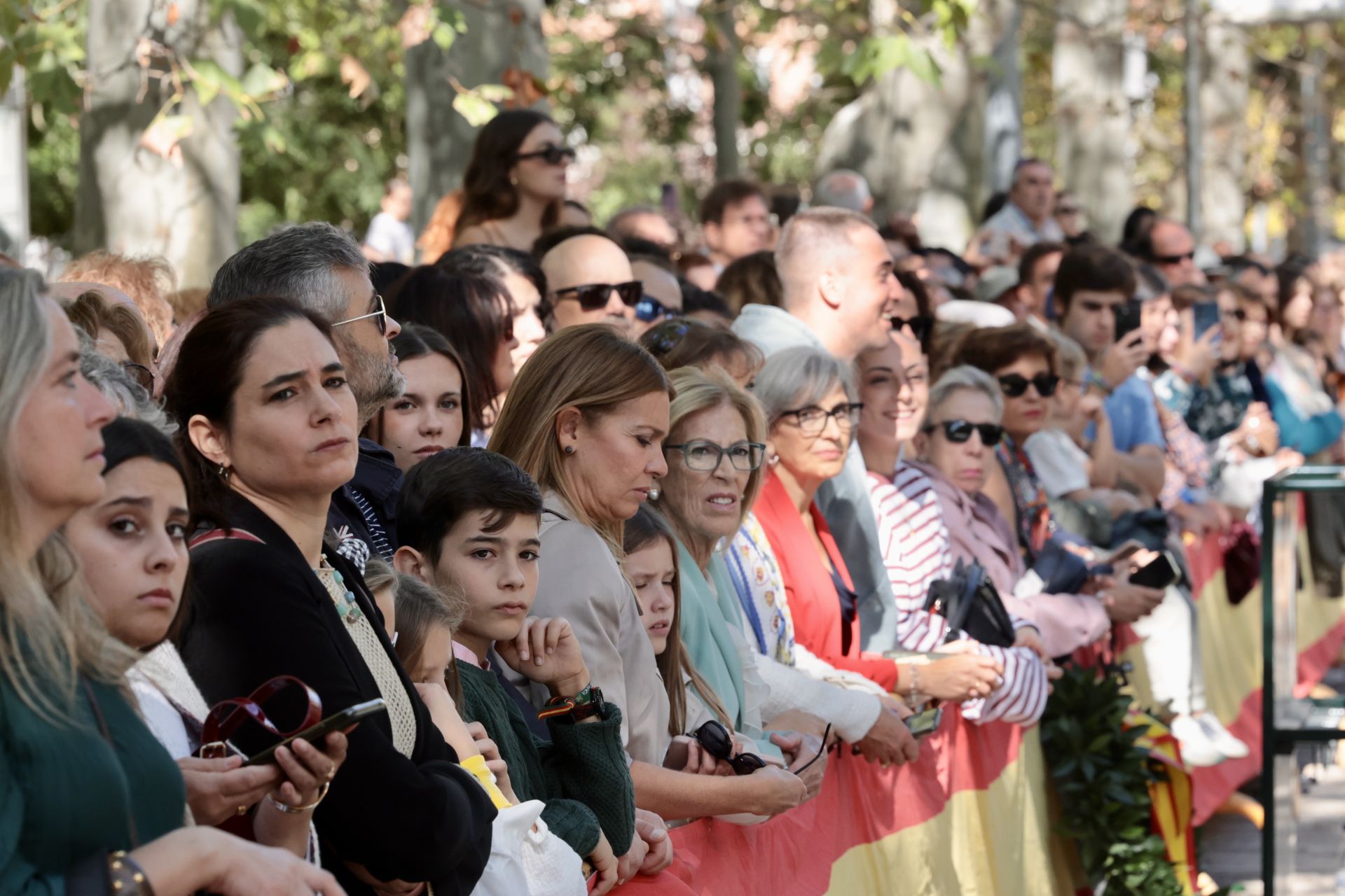 Las imágenes del acto de la Guardia Civil en Valladolid por el Día de la Hispanidad