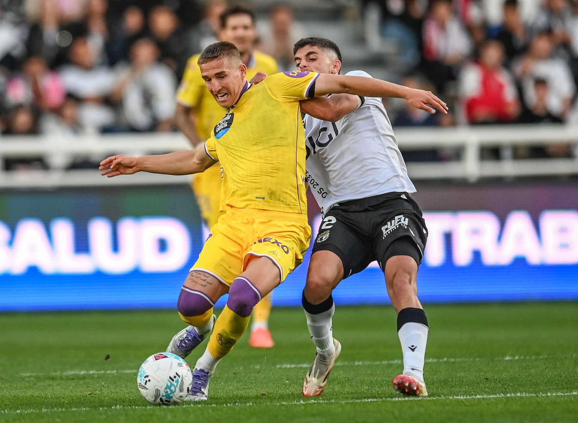 Las imágenes del derbi castellano en El Plantío