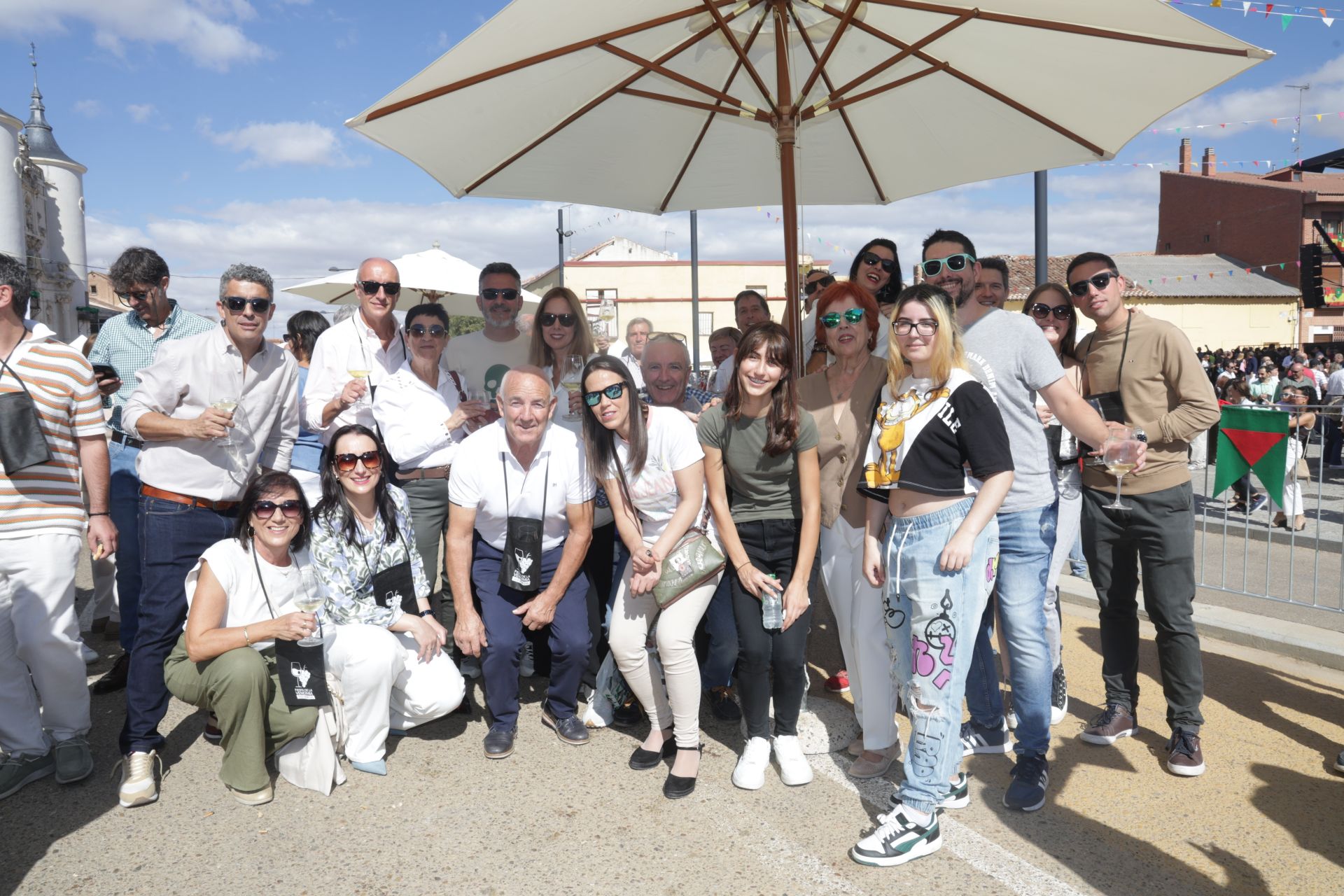 Reunión familiar de este grupo de Rueda.