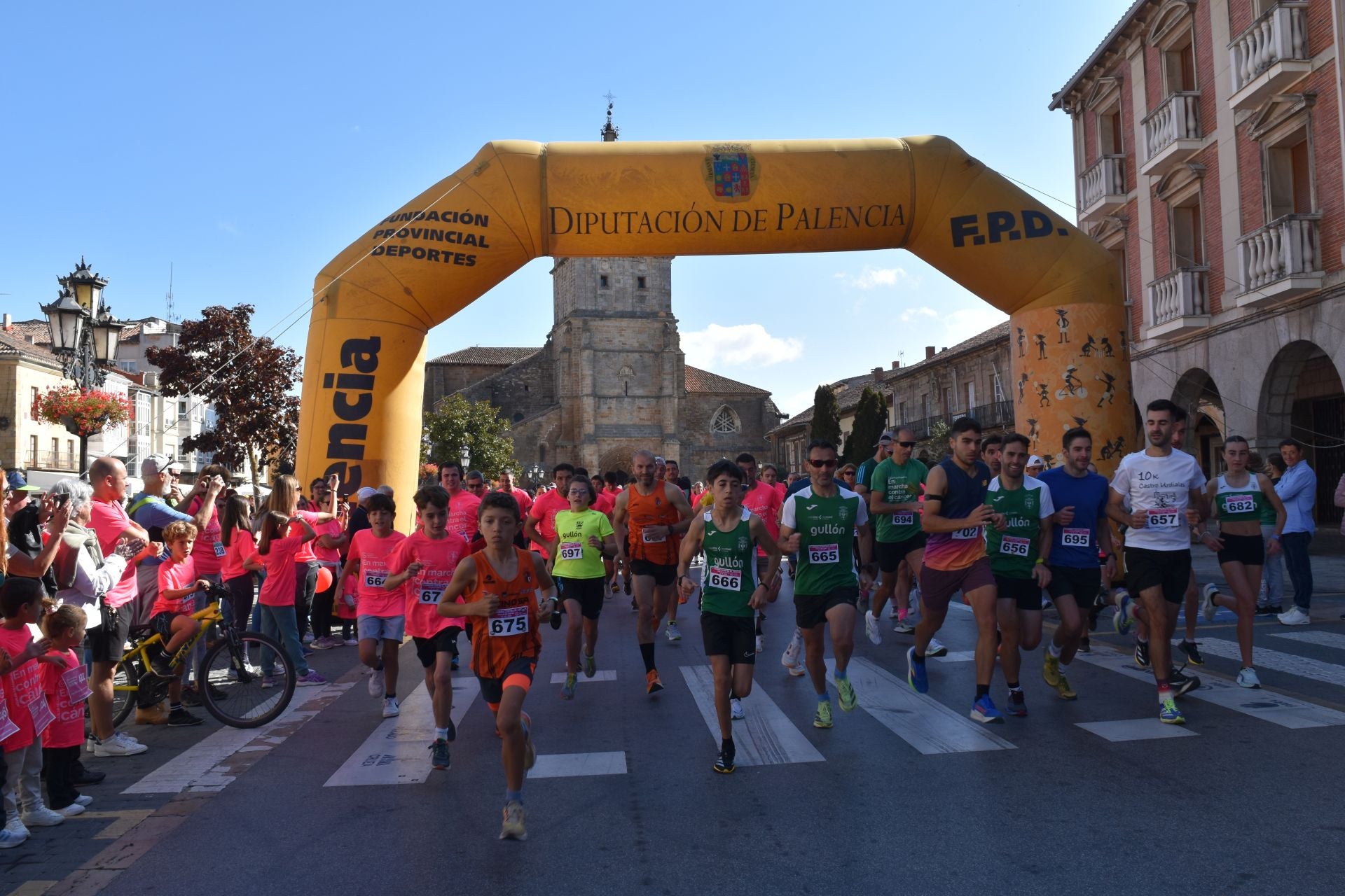 Aguilar de Campoo marcha contra el cáncer