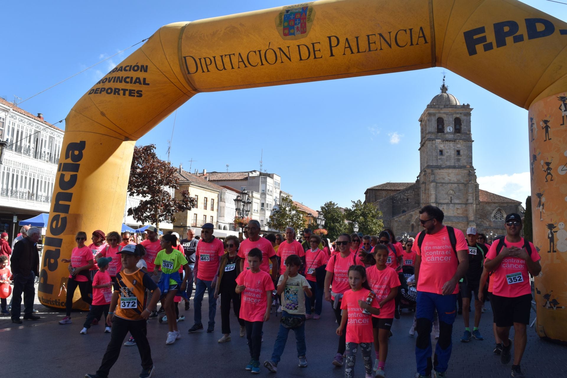 Aguilar de Campoo marcha contra el cáncer