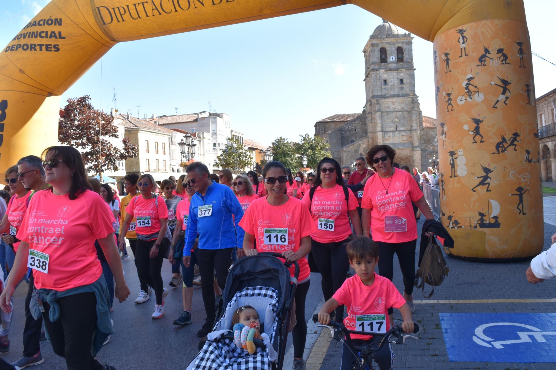 Aguilar de Campoo marcha contra el cáncer