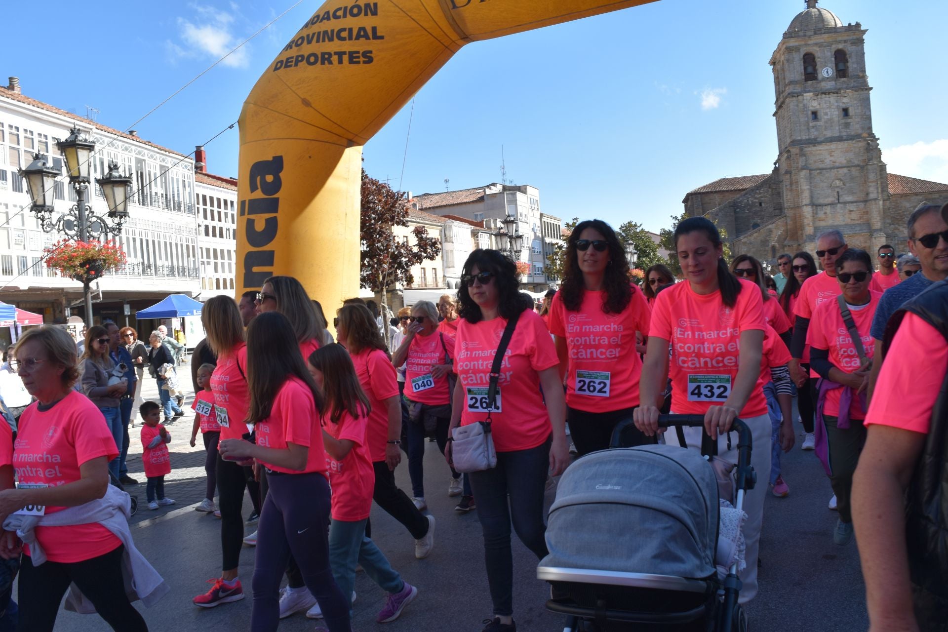 Aguilar de Campoo marcha contra el cáncer