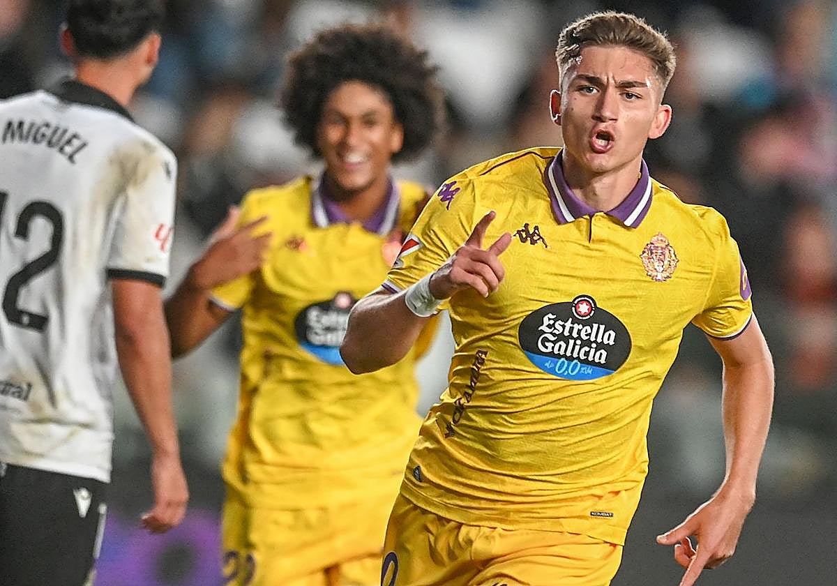 Un golazo de Chuki le da el derbi al Pucela en Burgos