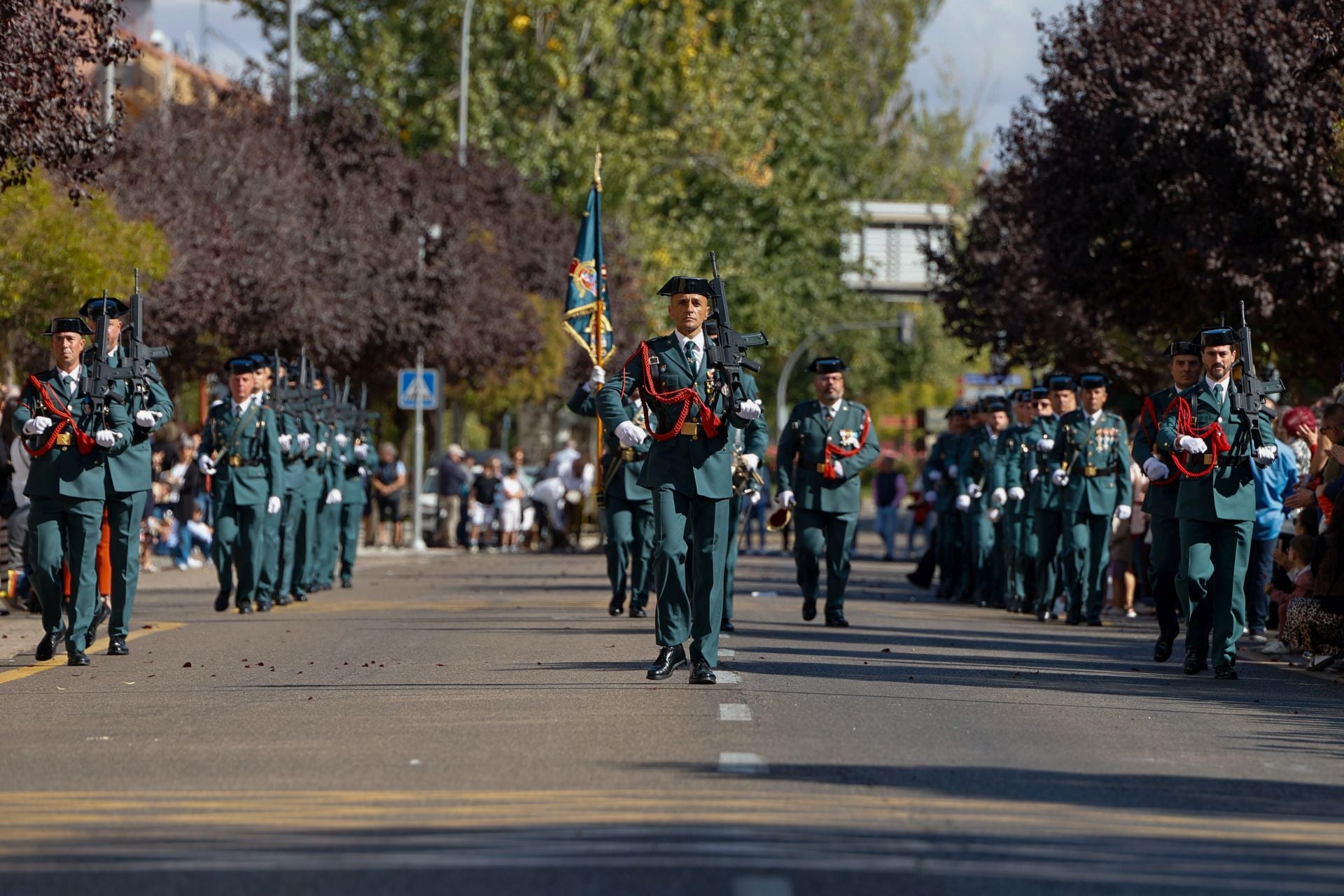 Festividad de la Guardia Civil en Palencia