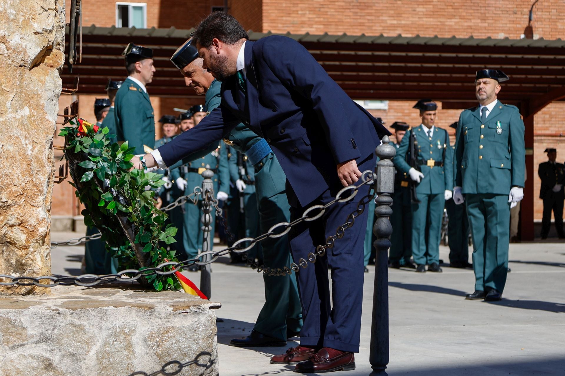 Festividad de la Guardia Civil en Palencia