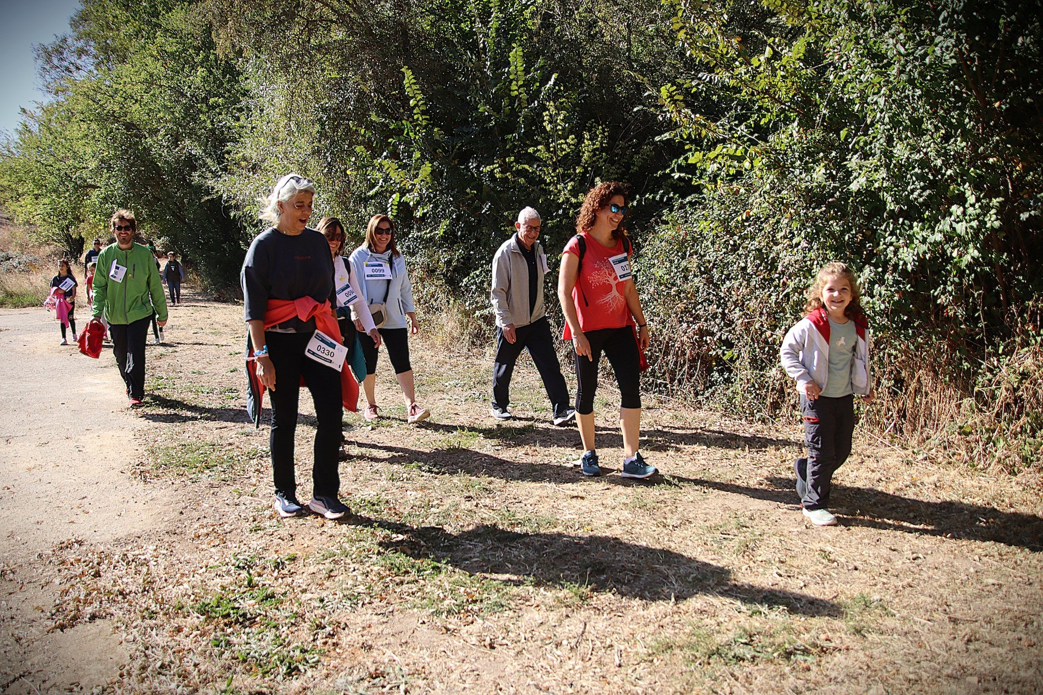 Castromonte camina contra el sarcoma de Ewing