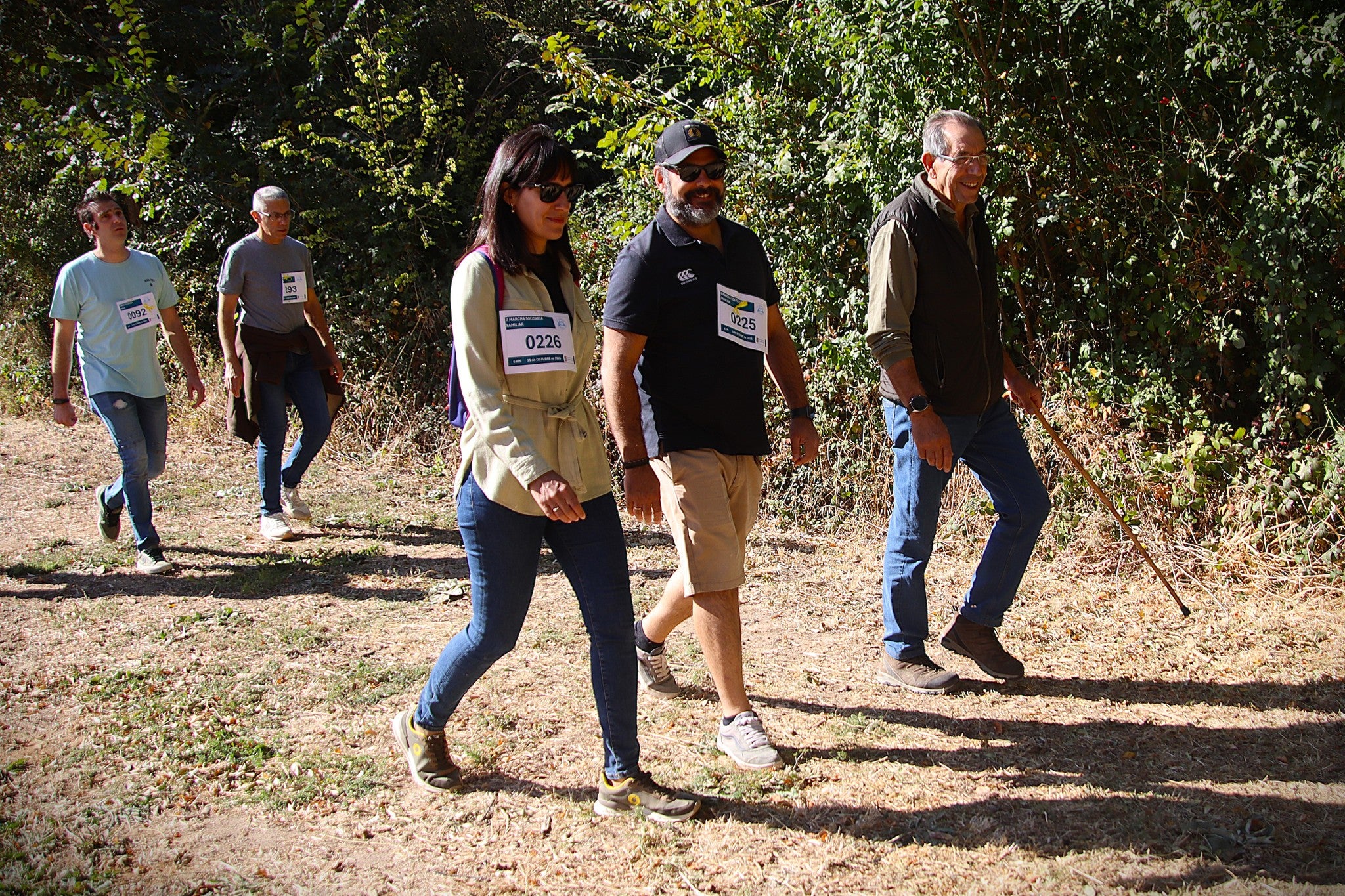 Castromonte camina contra el sarcoma de Ewing