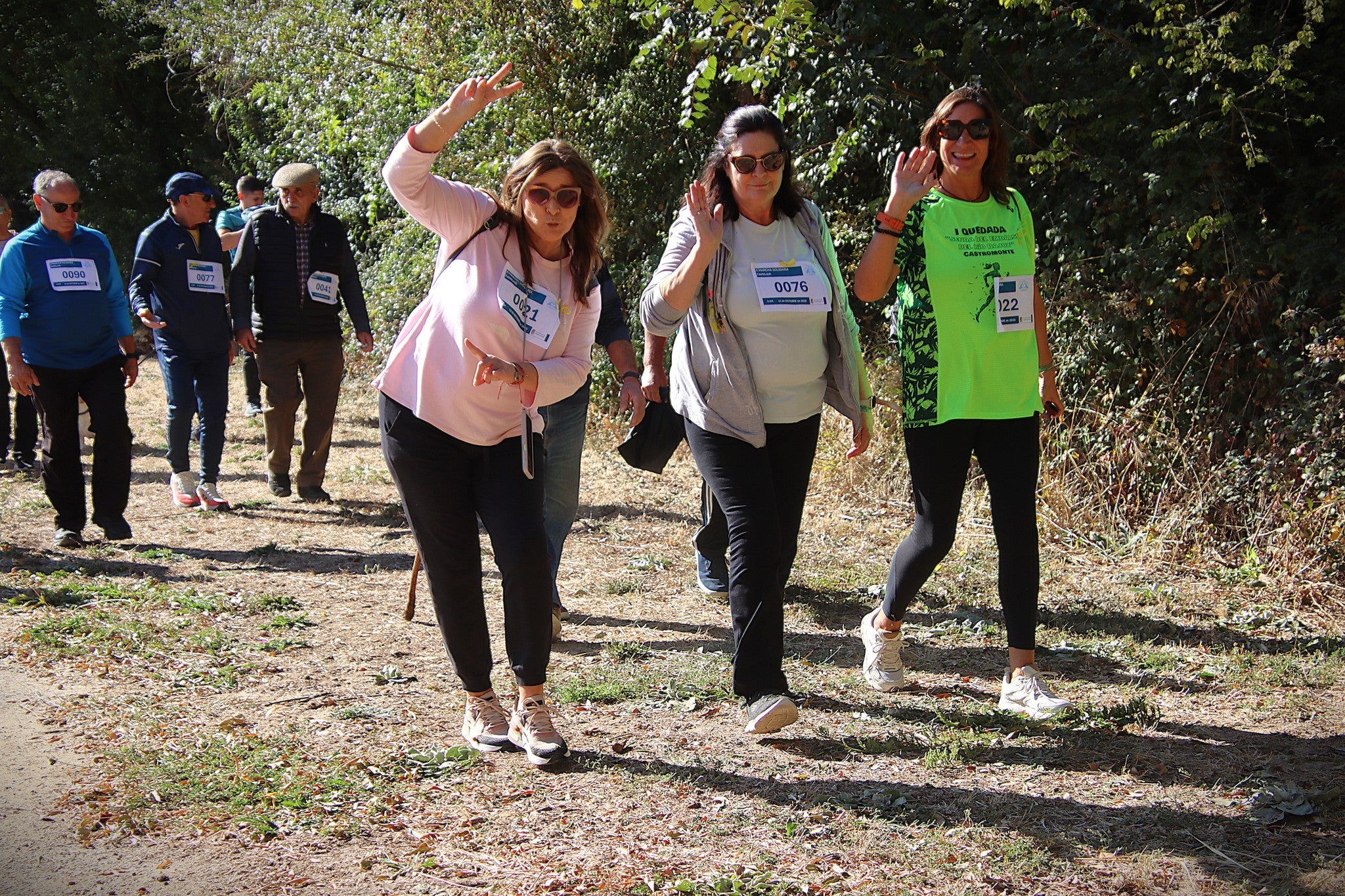 Castromonte camina contra el sarcoma de Ewing