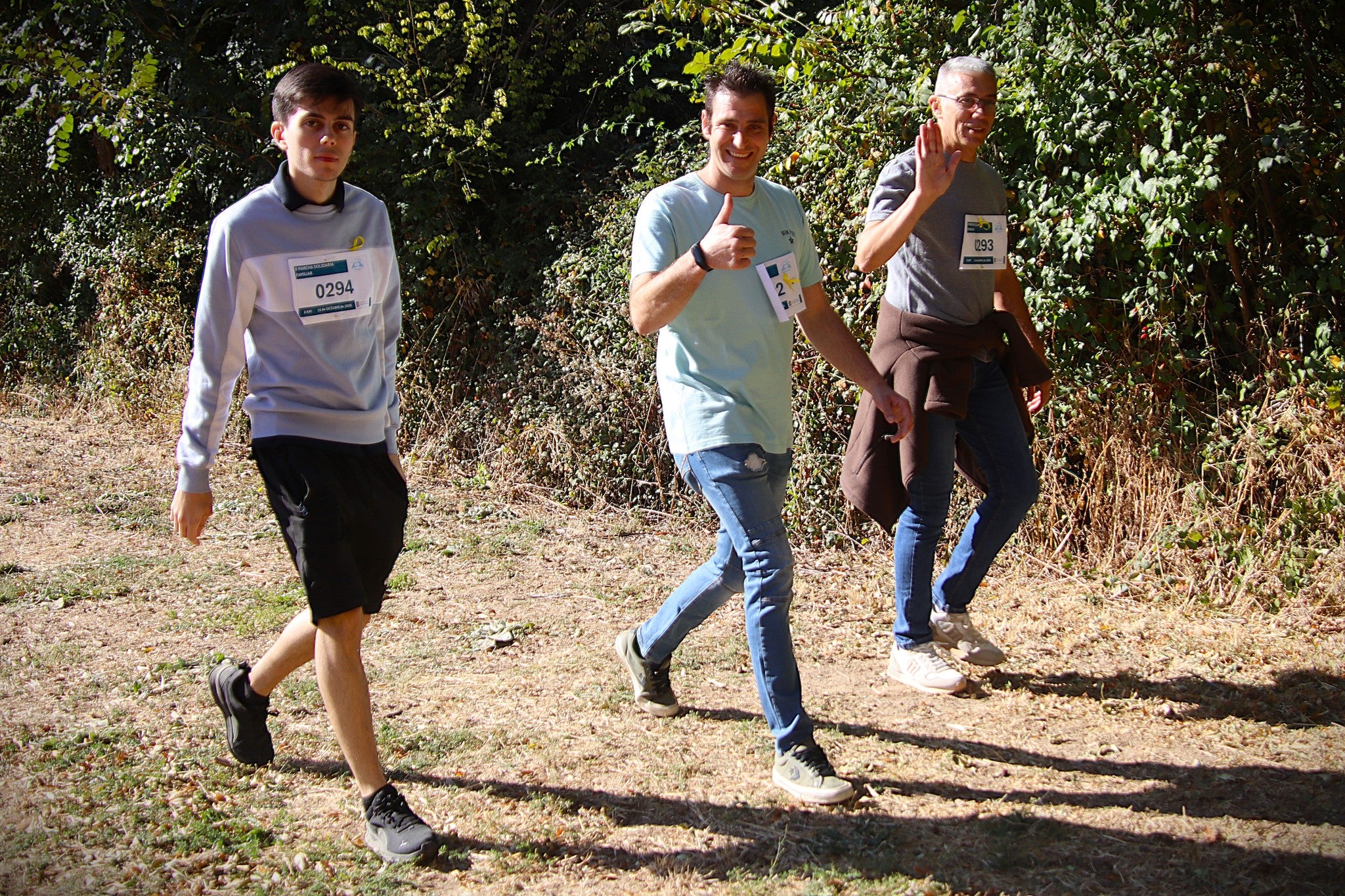 Castromonte camina contra el sarcoma de Ewing