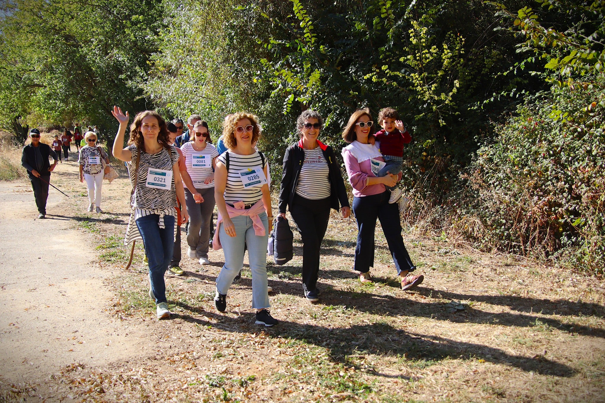 Castromonte camina contra el sarcoma de Ewing