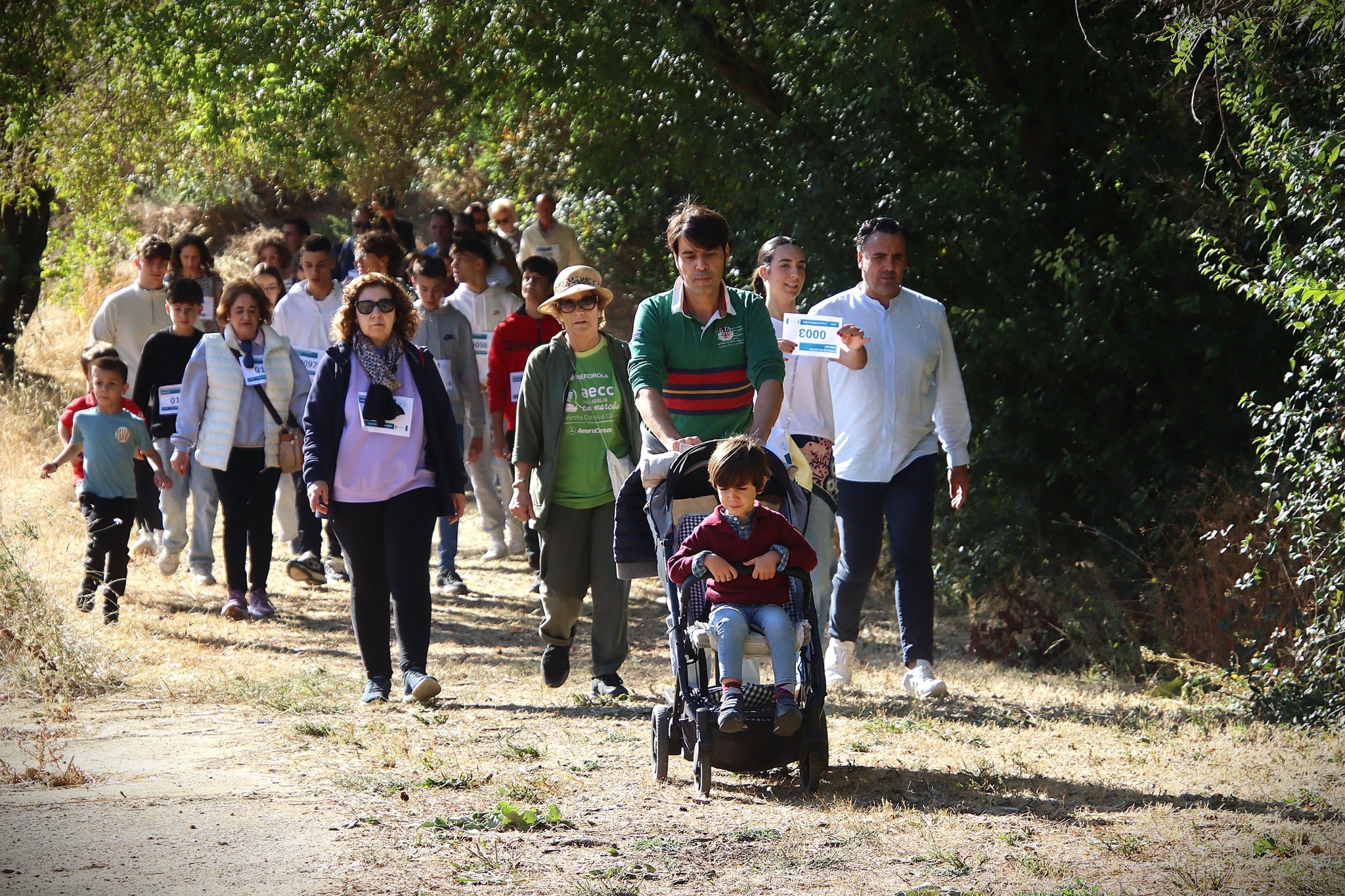 Castromonte camina contra el sarcoma de Ewing