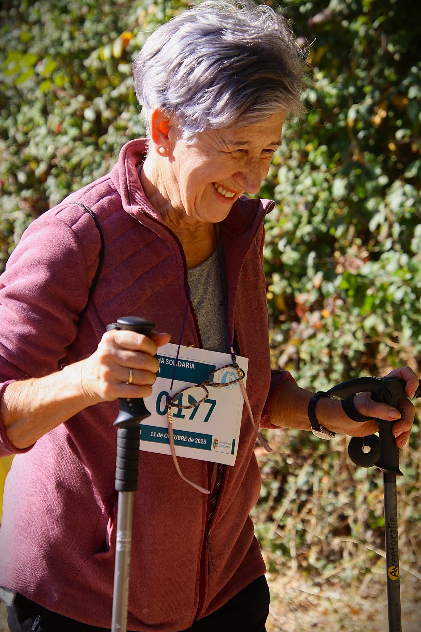Castromonte camina contra el sarcoma de Ewing