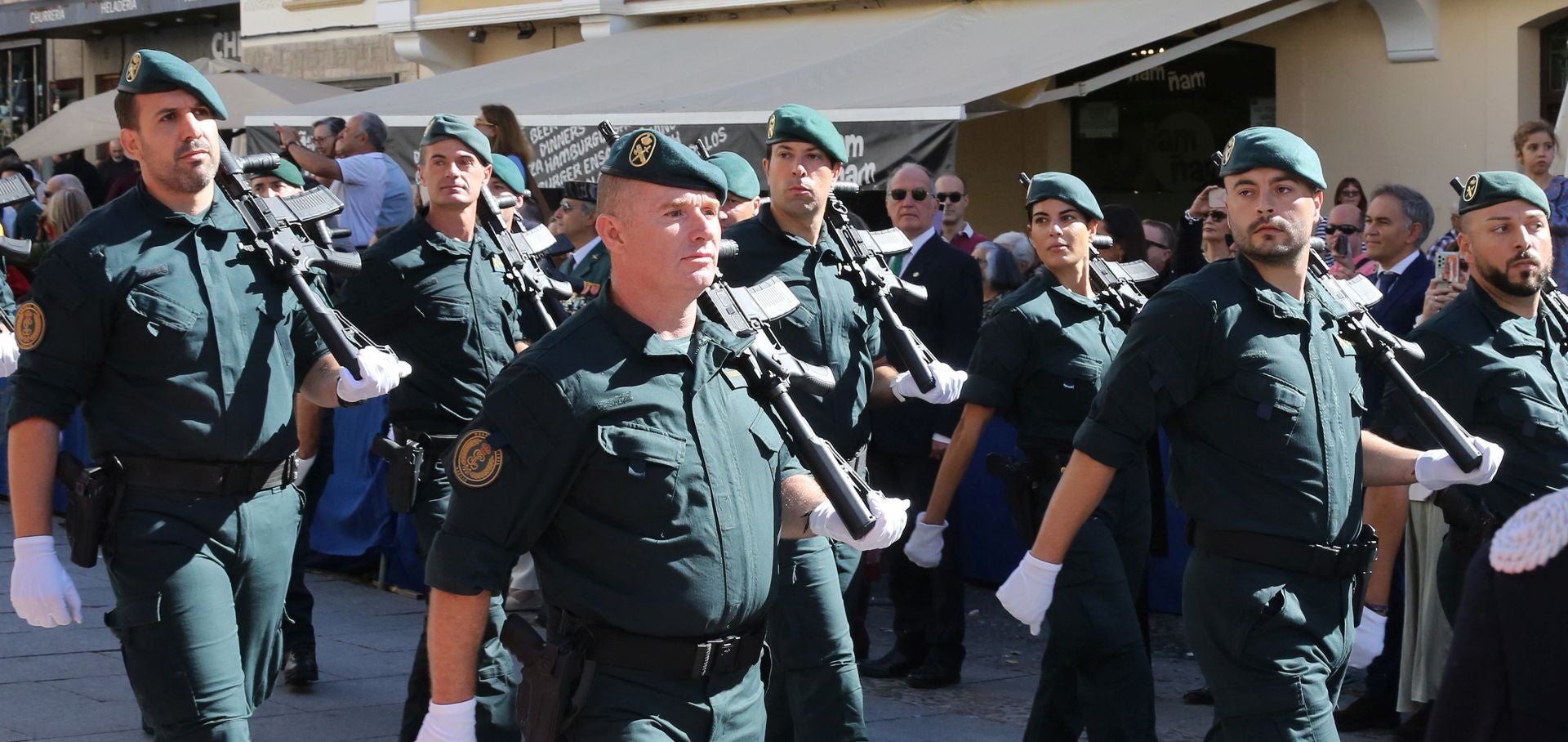 El acto de la Guardia Civil, en imágenes