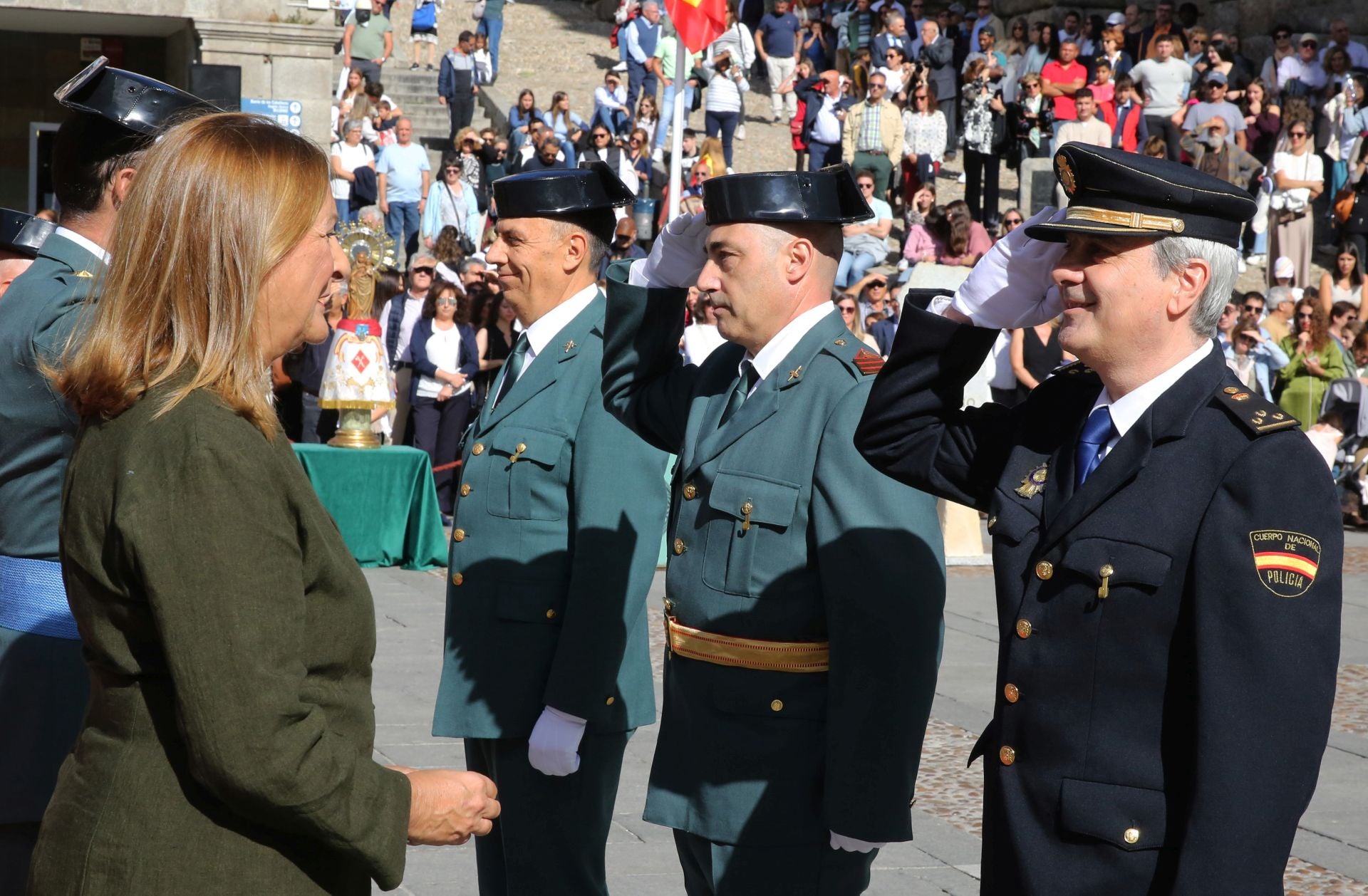 El acto de la Guardia Civil, en imágenes