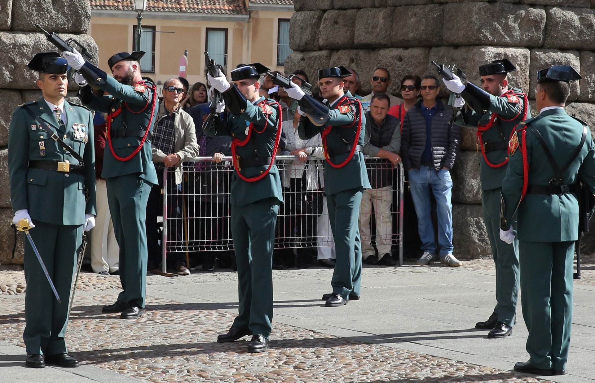 El acto de la Guardia Civil, en imágenes