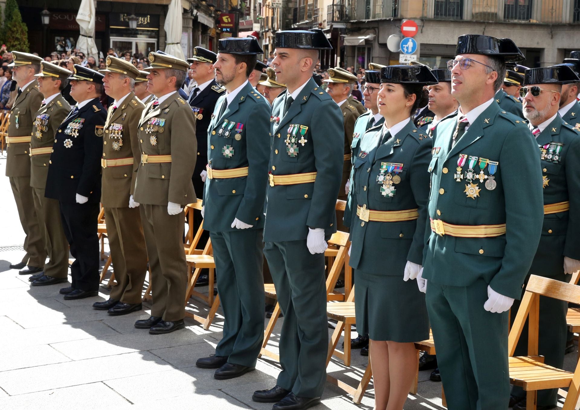 El acto de la Guardia Civil, en imágenes