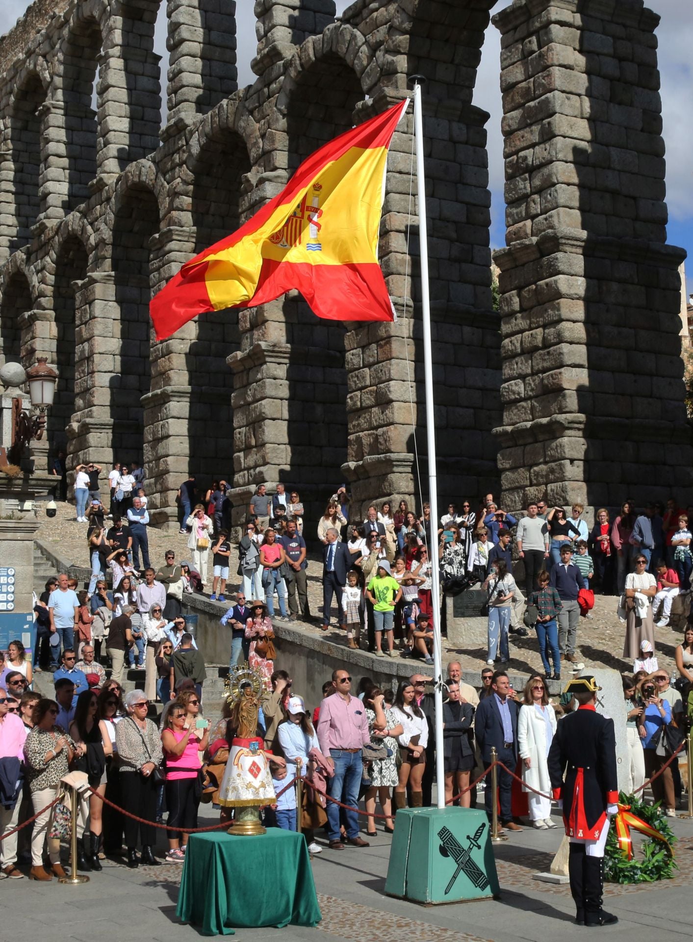 El acto de la Guardia Civil, en imágenes