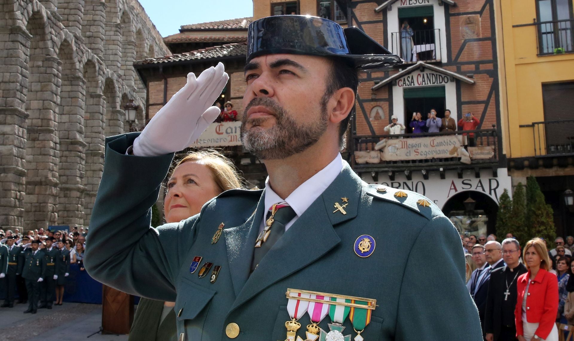 El acto de la Guardia Civil, en imágenes