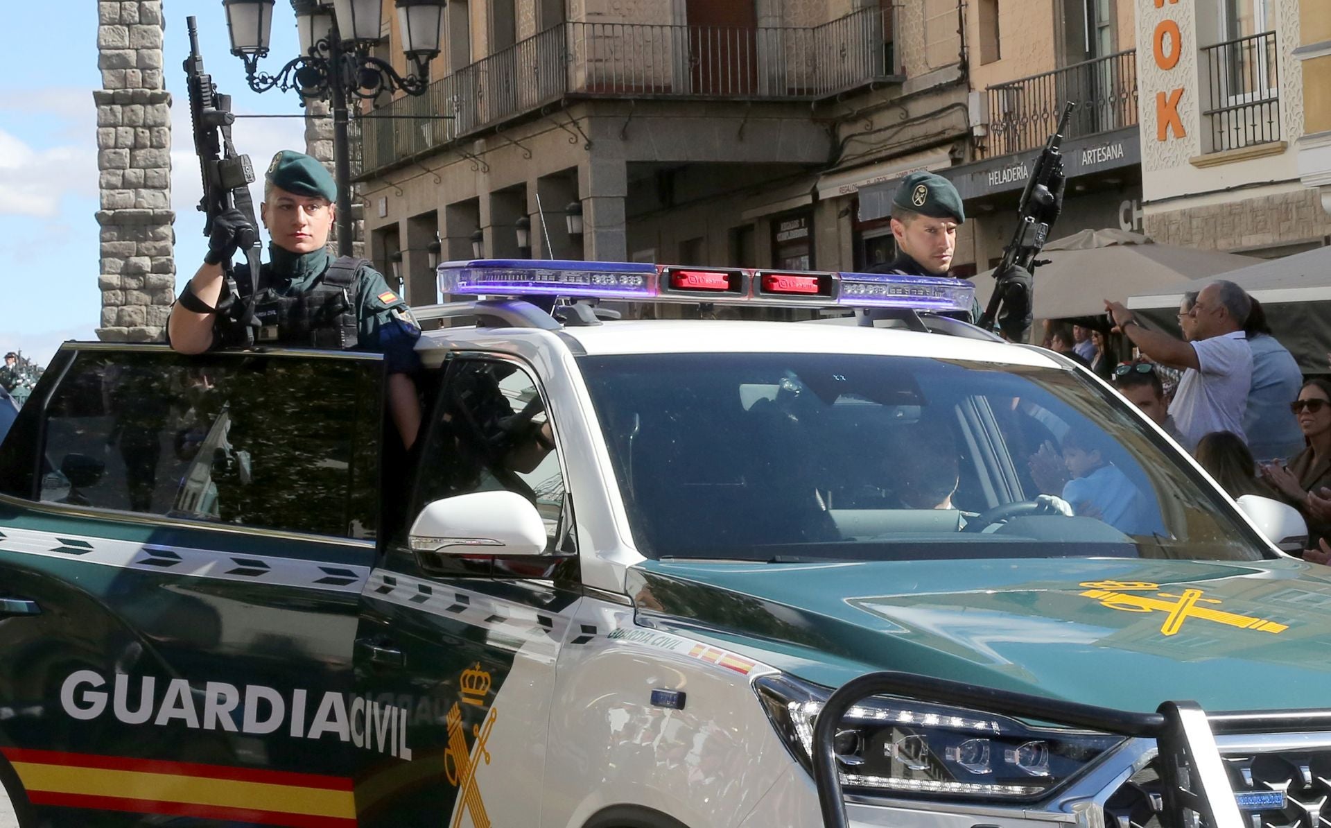El acto de la Guardia Civil, en imágenes