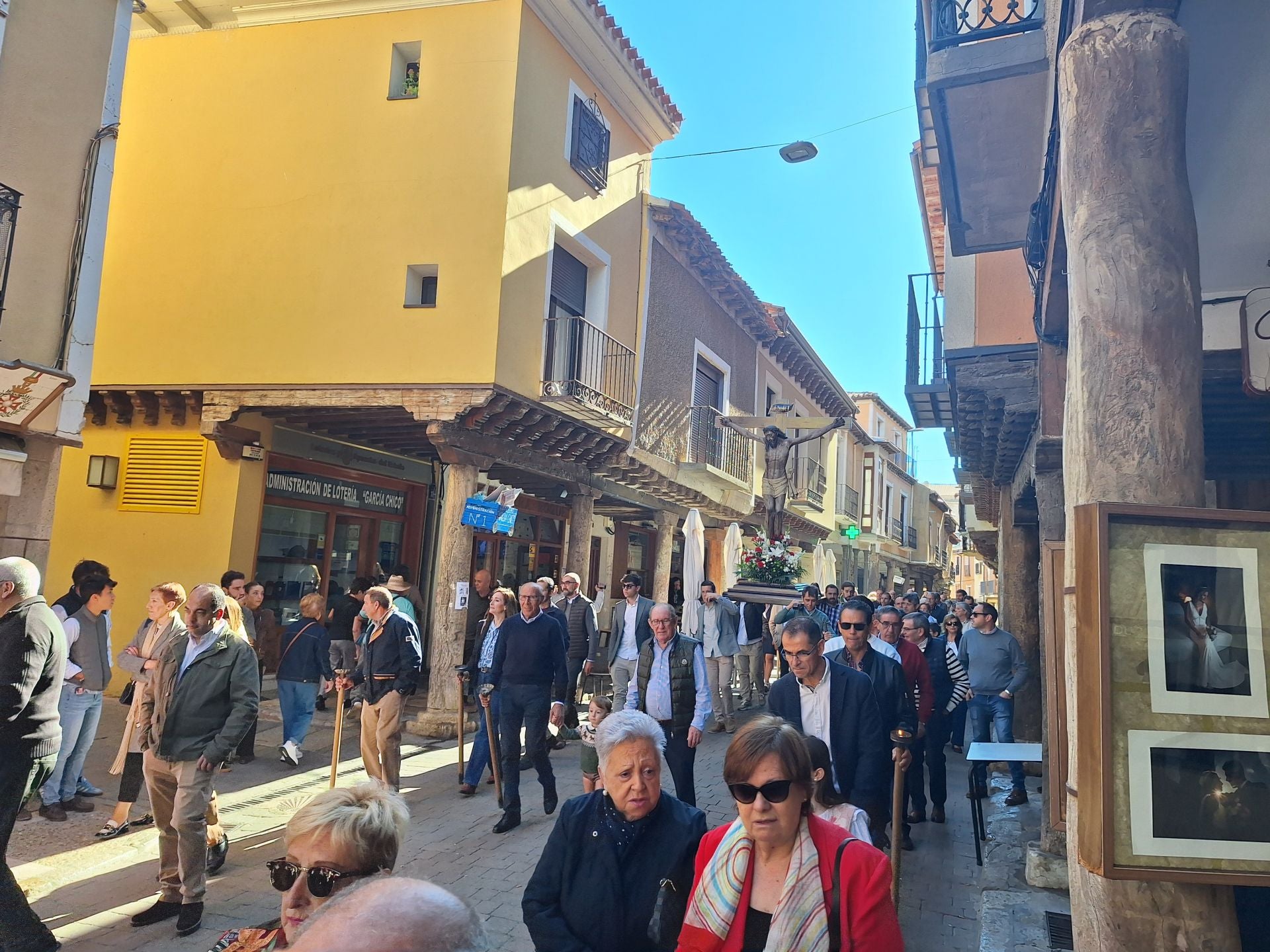 Las imágenes de la procesión de El Cristo de las Puertas en Medina de Rioseco