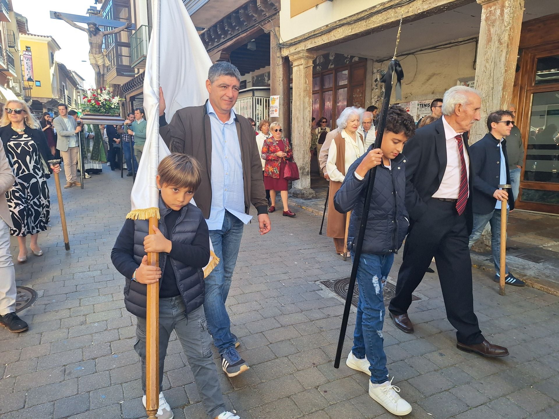Las imágenes de la procesión de El Cristo de las Puertas en Medina de Rioseco