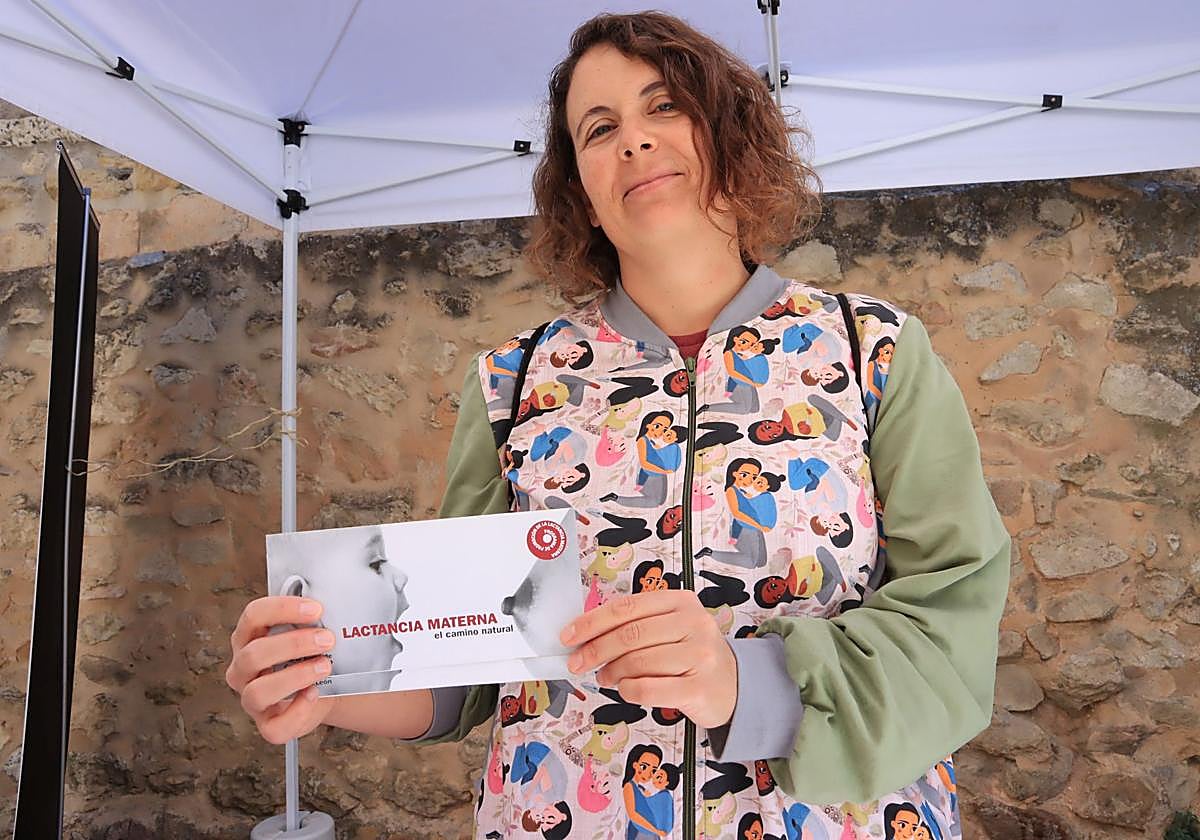 Marta García, de la Liga de la Leche en Segovia.