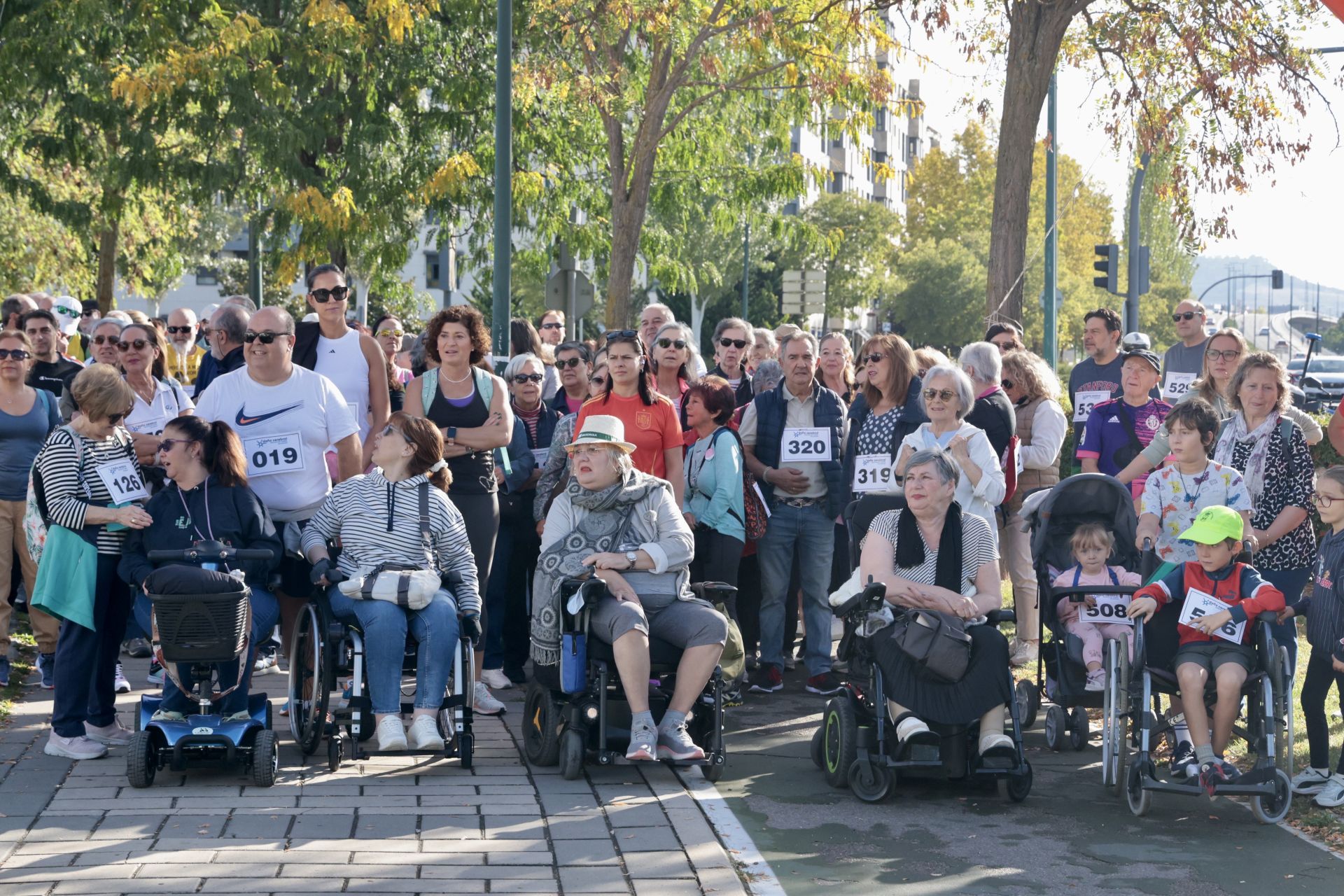 IV Marcha a favor de las personas con daño cerebral adquirido en Valladolid
